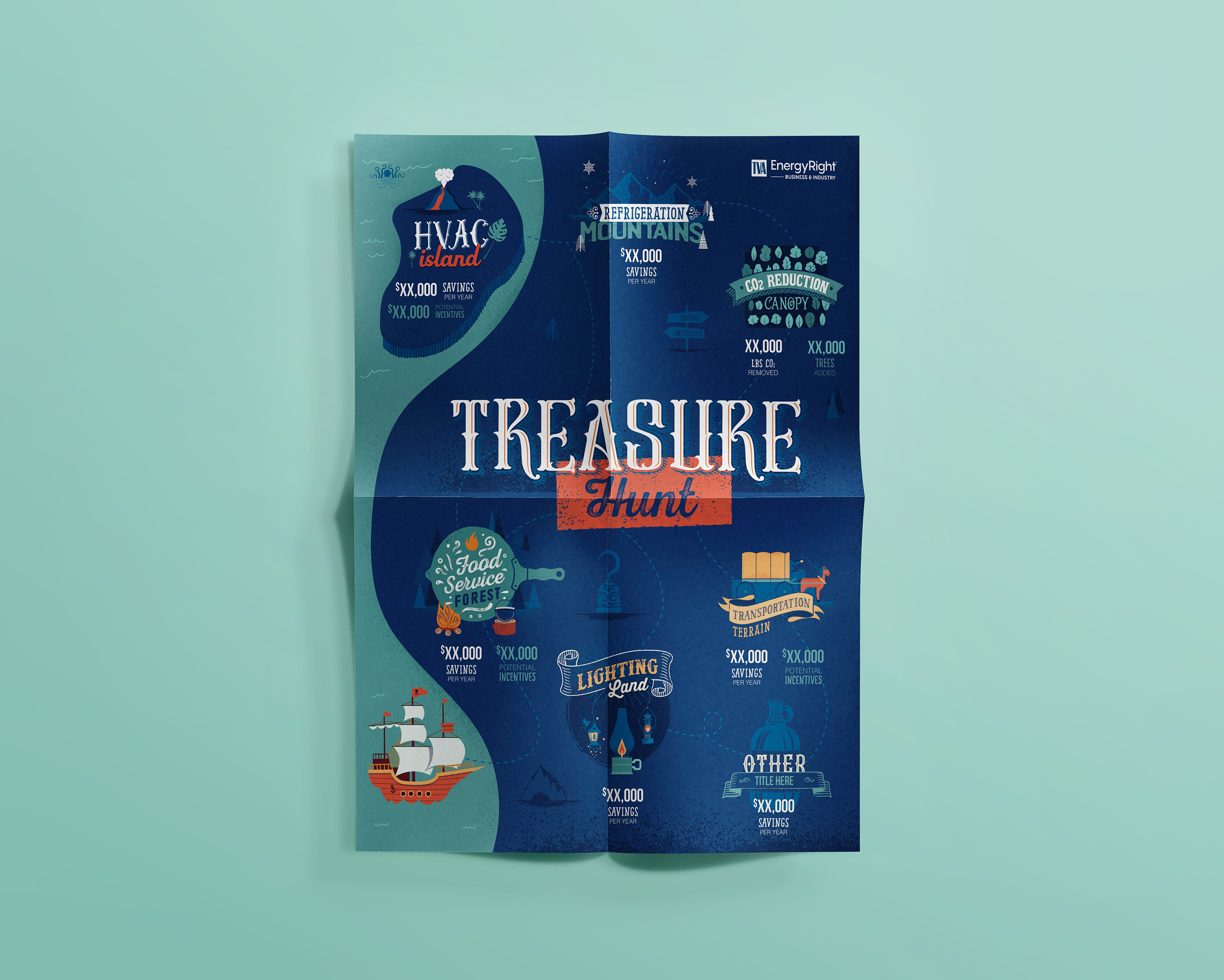 TVA Treasure Hunt Poster